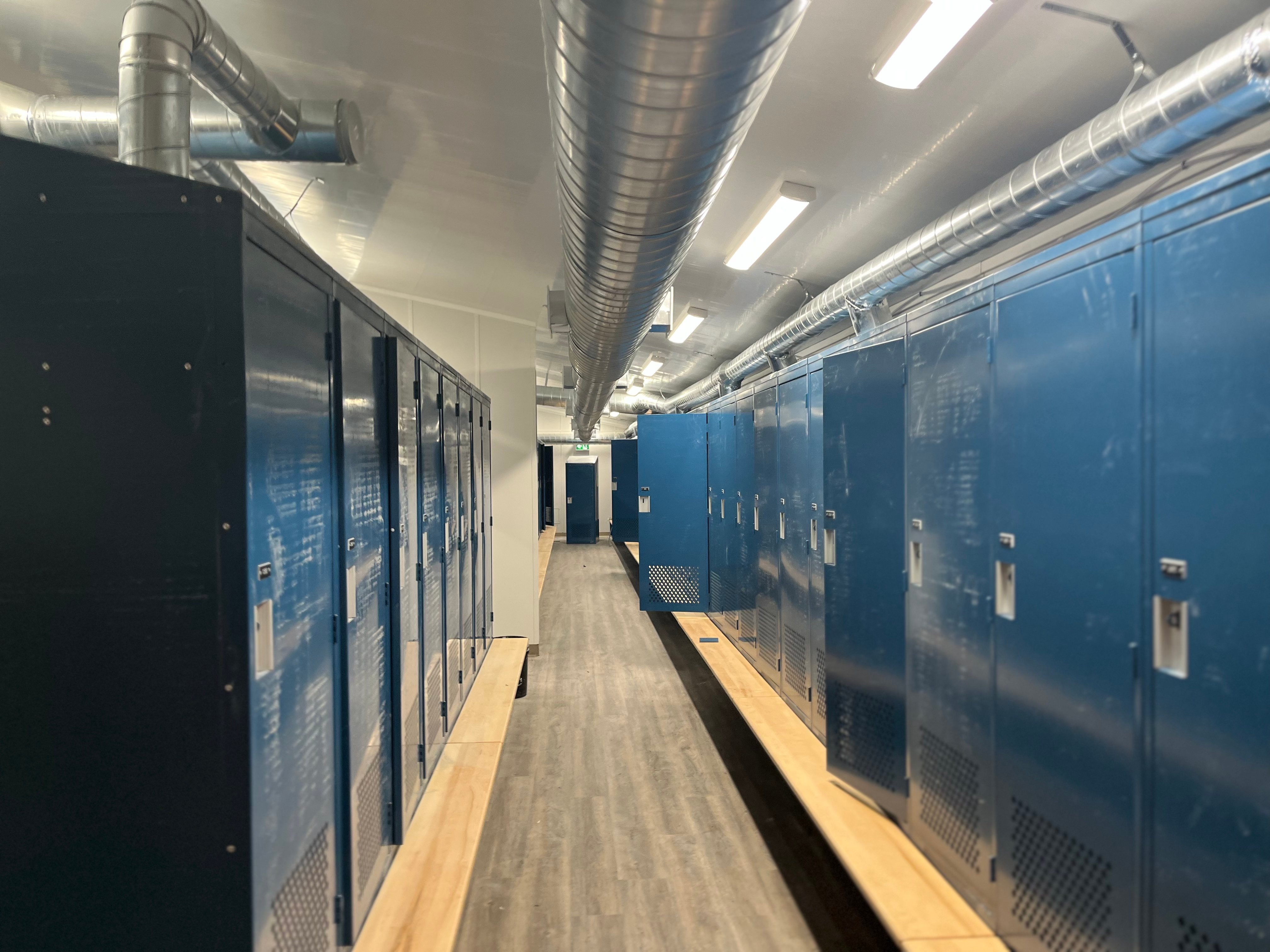 Mine Dry Locker System Installation